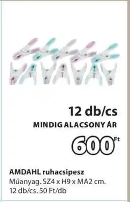 JYSK AMDAHL ruhacsipesz ajánlat