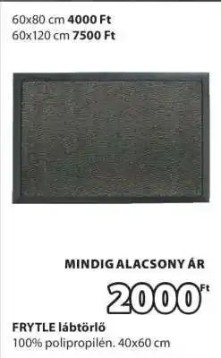 JYSK FRYTLE LÁBTÖRLŐ ajánlat