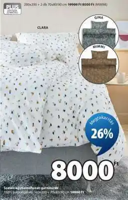 JYSK Szatén ágyneműhuzat-garnitúrák ajánlat