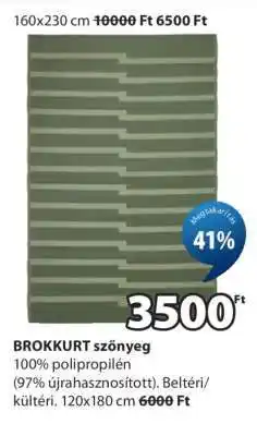 JYSK BROKKURT szőnyeg ajánlat