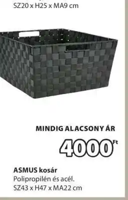 JYSK ASMUS kosár ajánlat