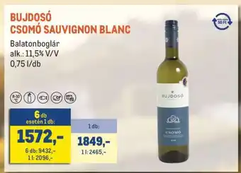 BUJDOSÓ Csomó Sauvignon Blanc