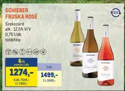 Metro SCHIEBER Fruska Rosé ajánlat