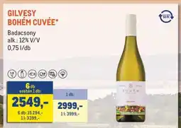 Metro GILVESY BOHÉM CUVÉE ajánlat