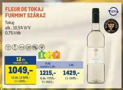 Metro FLEUR DE TOKAJ FURMINT SZÁRAZ ajánlat