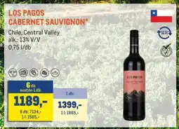 Metro Los Pagos Cabernet Sauvignon ajánlat