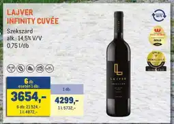 Metro LAJVER INFINITY CUVÉE ajánlat
