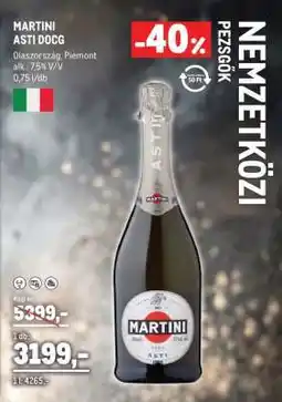 Metro MARTINI ASTI DOCG ajánlat
