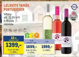 Metro LELOVITS TAMÁS PORTUGIESER ajánlat