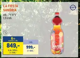 Metro LA FIESTA SANGRIA ajánlat