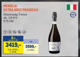 Metro MENOLIA EXTRA BRUT PROSECCO ajánlat