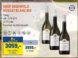 Metro GRÓF DEGENFELD MUSCAT BLANC (BIO) ajánlat