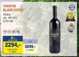 Metro Vinatus Black Cuvée ajánlat