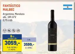 Metro FANTÁSTICO MALBEC ajánlat