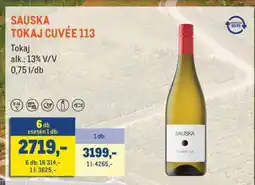 Metro Sauska Tokaj Cuvée 113 ajánlat