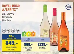 Metro Royal Hugo A/Spritz ajánlat