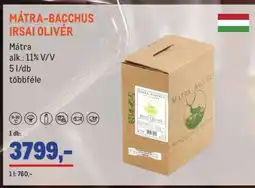 Metro MÁTRA-BACCHUS IRSAI OLIVÉR ajánlat