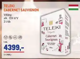 Metro TELEKI CABERNET SAUVIGNON ajánlat