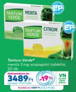 Gyöngy Patikák Tantum Verde ajánlat