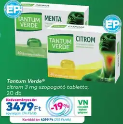 Gyöngy Patikák Tantum Verde ajánlat