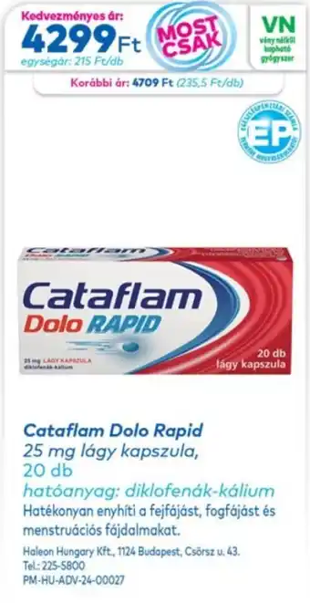 Cataflam Dolo Rapid