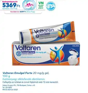 Voltaren emulgel forte