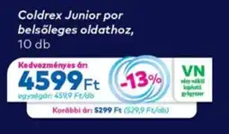 Gyöngy Patikák Coldrex junior ajánlat
