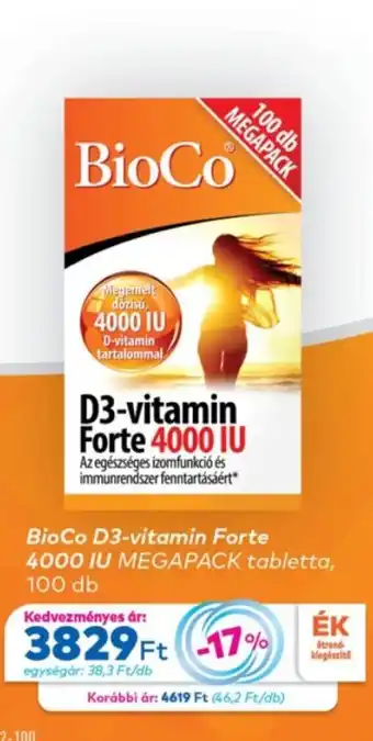 BioCo D3-vitamin Forte