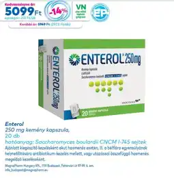 Gyöngy Patikák enterol 250 mg ajánlat