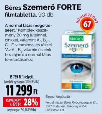 Béres szemerő forte