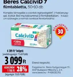 Pingvin Patika Beres calciviD ajánlat