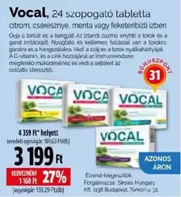 Pingvin Patika Vocal ajánlat