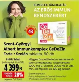 Pingvin Patika Szent-Györgyi Albert Immunkomplex CeDeZin ajánlat