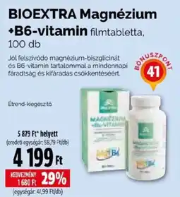 Pingvin Patika Bioextra magnézium +b6-vitamin ajánlat