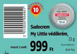 Pingvin Patika Sudocrem my little védőkrém ajánlat