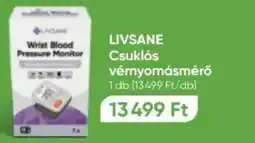 Benu Gyógyszertárak Livsane csuklós vérnyomásmérő ajánlat