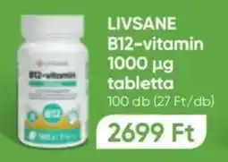 Benu Gyógyszertárak Livsane b12-vitamin ajánlat