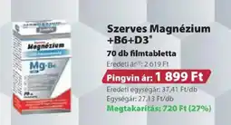 Pingvin Patika Pingvin szerves magnézium +B6+D3 ajánlat
