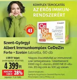 Pingvin Patika Szent-Györgyi Albert Immunkomplex CeDeZin ajánlat