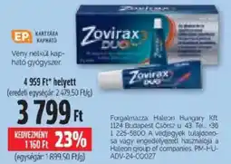 Pingvin Patika Zovirax Duo ajánlat