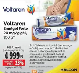 Pingvin Patika Voltaren Emulgel Forte ajánlat