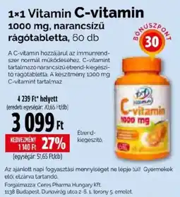 Pingvin Patika C-vitamin ajánlat