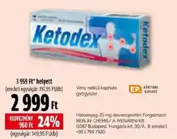 Pingvin Patika Ketodex ajánlat