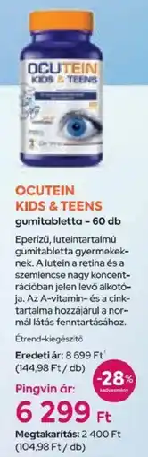 Pingvin Patika ocutein kids & teens ajánlat