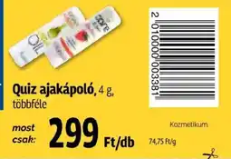 Pingvin Patika Quiz ajakápoló ajánlat