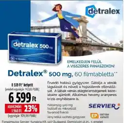Pingvin Patika Detralex 500 mg ajánlat