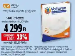 Pingvin Patika Voltaren ajánlat