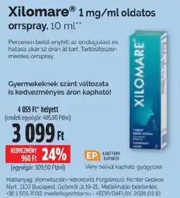Pingvin Patika Xilomare orrspray ajánlat