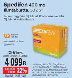 Pingvin Patika Spedifen 400 mg ajánlat