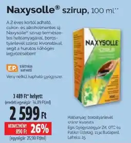 Pingvin Patika Naxysolle szirup ajánlat
